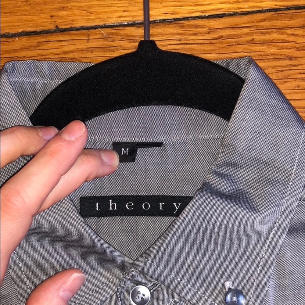 Grey Theory Button Down - image 2